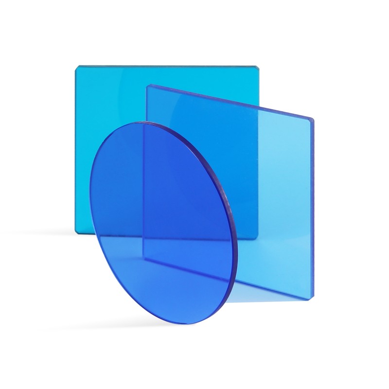 吸收型青藍色有色玻璃 吸收型青藍色有色玻璃